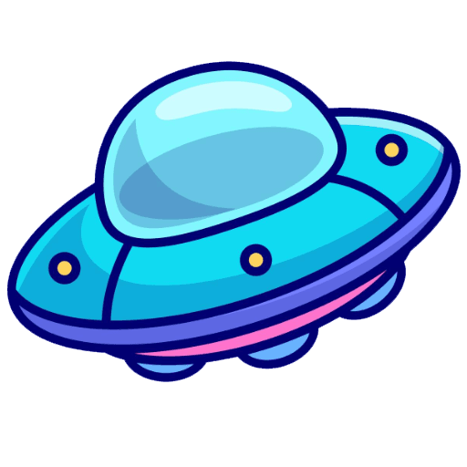 Imagem de nave espacial alienígena